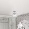 Access Lighting Boulder, LED SemiFlush, Mirrored Stainless Steel Finish, Clear Glass 63125LEDDLP-MSS/CLR - alternate 5